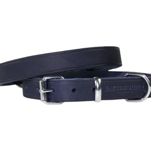 Collare in Pelle EARTHBOUND SOFT COUNTRY - Blu Navy